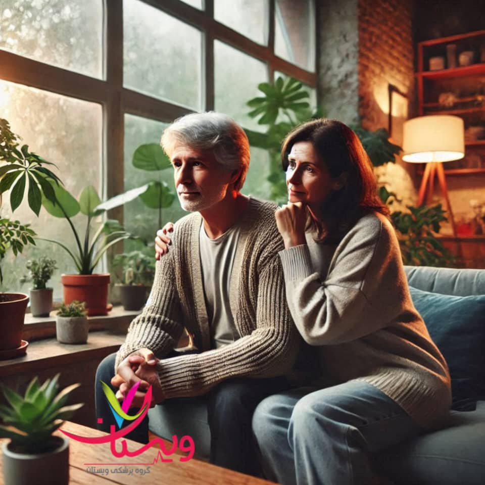 خانم و آقایی که پارکینسون دارند