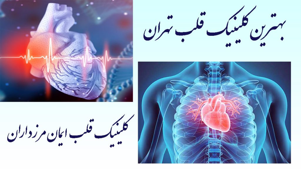 دو تصویر دیجیتالی که نشان دهنده قلب انسان است