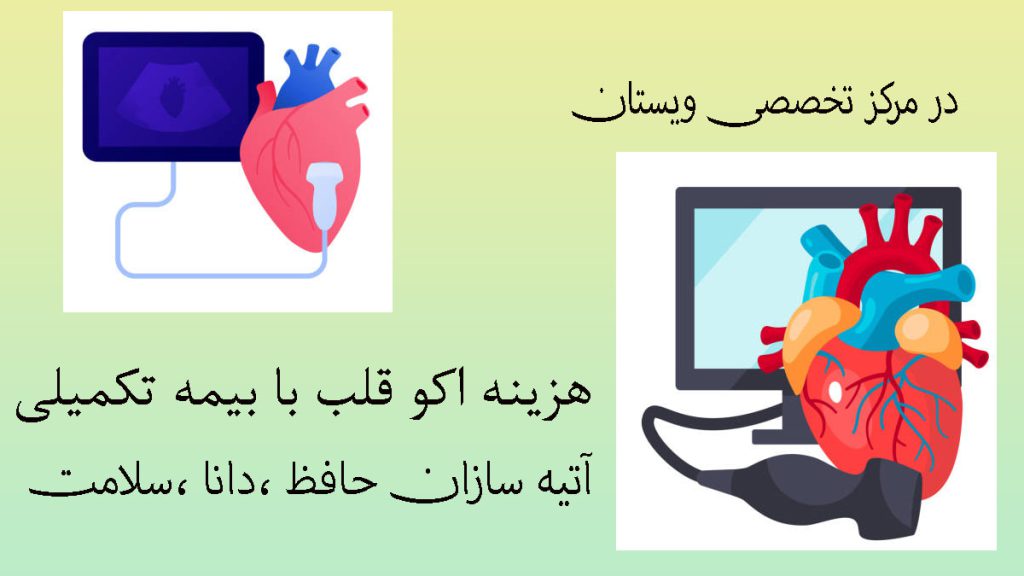 دو تصویر انیمیشنی از اکو قلب-نوشته : هزینه اکو قلب با بیمه تکمیلی 