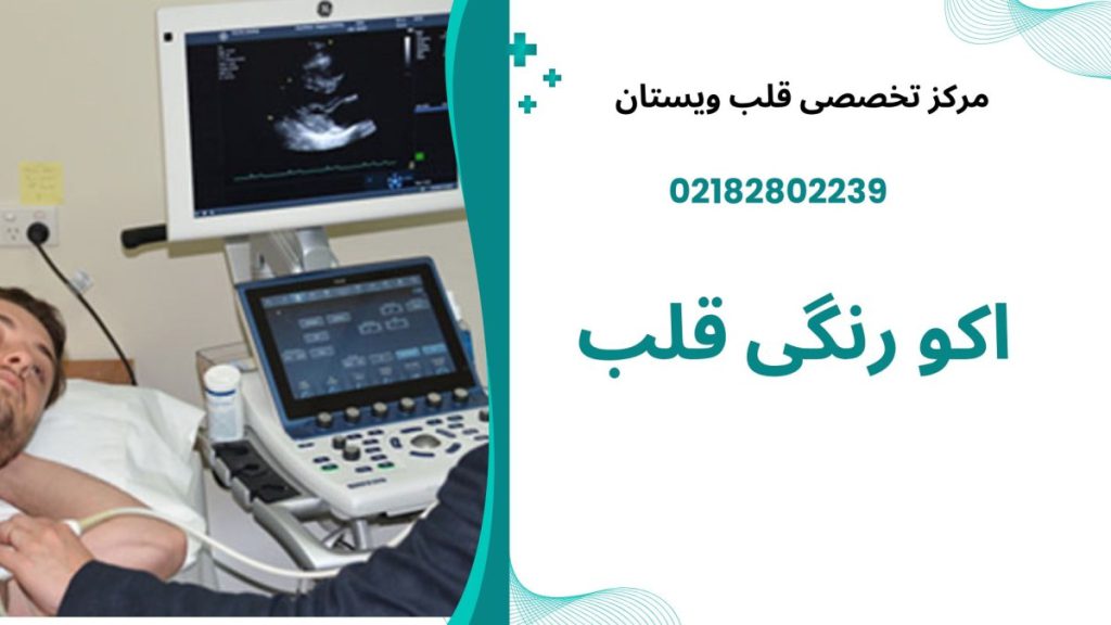 یک شخص در حال انجام اکو قلب