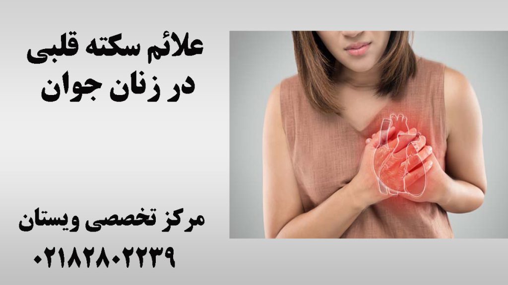 یک خانم با علائم درد قلب